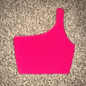 Babaton Sculpt Knit One Shoulder Top